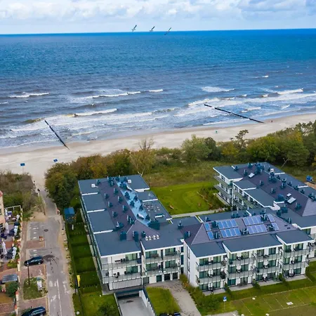 Rezydencja Niechorze Apartament Sloneczny 231 Z Basenem, Sauna, Jacuzzi, Przy Samej Plazy - 5D Apartments Niechorze
